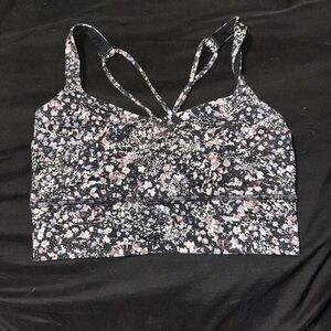 Floral lululemon bra